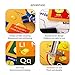 Educational Posters for Kids Preschool Learning with Glue Point Dot for Nursery Homeschool Kindergarten Classroom - Numbers Alphabet Days Time Colors and More, 16 x 11 Inch, Set of 15