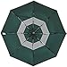Coolibar UPF 50+ 42 Inch Sodalis Travel Umbrella - Sun Protective (One Size- Silver)
