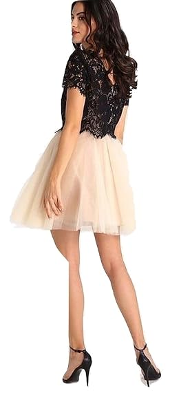 vestito elegante beige