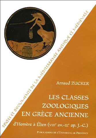 Les  classes zoologiques en Grèce ancienne