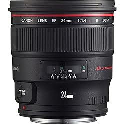 Canon EF 24mm f/1.4L II USM Wide Angle Lens - Fixed