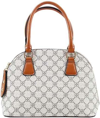 Ladies Handbag Tote Check Checkered Pattern Plus Lip Balm Mini Emery Board Set