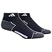 adidas Women's Climacool Low Cut Socks (2 Pack), Dark Grey/Ice Green/Purple/Dark Grey Marl, One Size