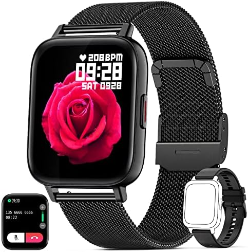 Smart Watches for Women Men(Call Receive/Dial),Fitness Tracker