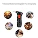 Professional Breathalyzer, POMILE Portable Breath Alcohol Tester Digital Alcohol Detector with LCD Display & Semiconductor Sensor (with 5 mouthpieces) (Breathalyzer)