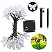 SATU BROWN Outdoor Solar String Lights, 21ft 30LED Fairy Butterfly Waterproof Lights Decorative Lighting for Home, Garden, Patio, Yard, Christmas, Parties