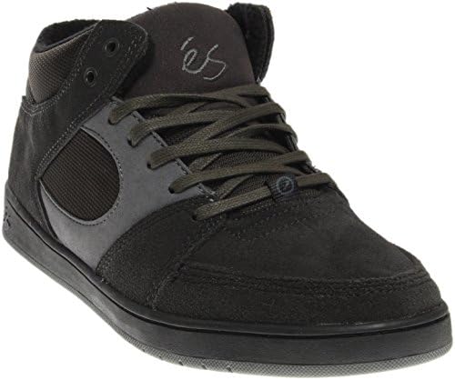 eS Men Accel Slim Mid Dark Grey Black Shoes Size 10