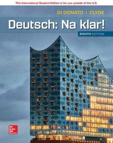 Amazon.com: Connect for Deutsch: Na klar!: 9781260902075: Di