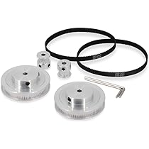 GT2 Synchronous Wheel Kit 20 & 60 Teeth 5mm Bore Aluminum Pulley Belt 200mm - View #6