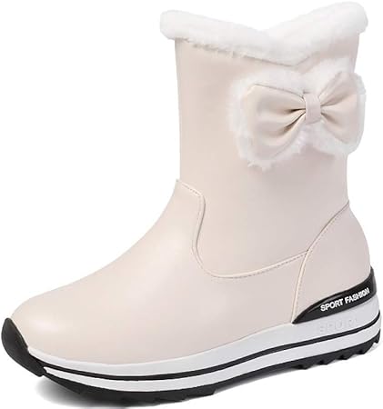 Botas De Nieve Impermeables Para Niños | Forro De Terciopelo | Antideslizantes | Tallas 6-11