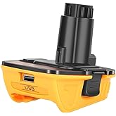 DCA1820 Dewalt 20V Battery Adapter for Dewalt 18V Tools Compatible with 20V MAX XR Lithium Battery DCB200 DCB201 DCB203 DCB20