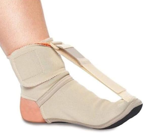 Plantar Fasciitis Soft Night Sock Stretching Splint Boot for Night Time