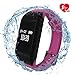 fitpolo Fitness Watch, Fitness Tracker, Activity Tracker with Heart Rate Monitor Waterproof Smart Wristband Sleep Monitor Step Counter Calorie Counter Pedometer for Women Men Kids Android iOS Purple