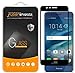 Supershieldz (2 Pack) Designed for Huawei (Honor 8) Tempered Glass Screen Protector, (Full Screen Coverage) 0.33mm, Anti Scratch, Bubble Free (Black)