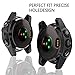 Compatible for Watch Case Cover, Cuteey Soft TPU Protective Case Protector Bumper Accessories (Black)