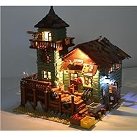 brickled Lighting kit for Lego Ideas Old Fishing Store 21310 ( Lego Set not Included)