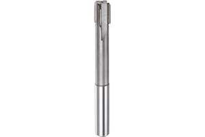 HARFINGTON Chucking Reamer 13.8mm H7 C1/K30 Carbide Tip Precision Straight Flutes Round Shank Lathe Machine Milling Cutter