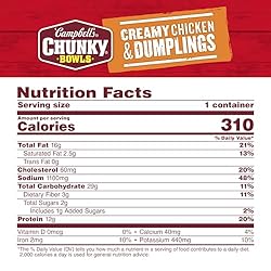 Campbell's Chunky Soup, Creamy Chicken and