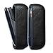Case Cover for IQOS 3.0 E-Cigarette Protective Case Accessories PU Leather Scratch Waterproof Iqos3 Case Cover (Black)