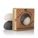 Art Naturals Konjac Facial Sponge Set - 2 Pack (Charcoal Black & Natural White)100% Natural Great for Sensitive, Oily & Acne Prone Skin -Best Beauty Facial Scrub for gentle deep cleaning & exfoliation