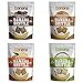 Barnana Banana Brittle, Variety Pack, 3.5 OZ, 4 Count - Organic dessert cookie style snack with potassium, vitamin C, and other clean ingredients. Gluten free
