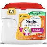 Similac Sensitive Non-GMO Infant Formula with Iron, For Fussiness and Gas, Baby Formula, Powder, 1.41 lb (Pack of 6)