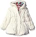 Pink Platinum Girls' Puffer Jacket with Multi Dots Lining and Accessories