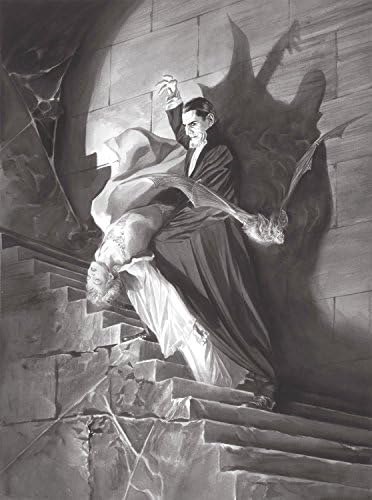 Universal Monsters: "Dracula" by Alex Ross - Hand-Signed Publisher Proof Limited Edition 15 - Giclee Canvas - NEW 28x21 with COA - Officially Licensed and Published by Universal Pictures and Alex Ross
