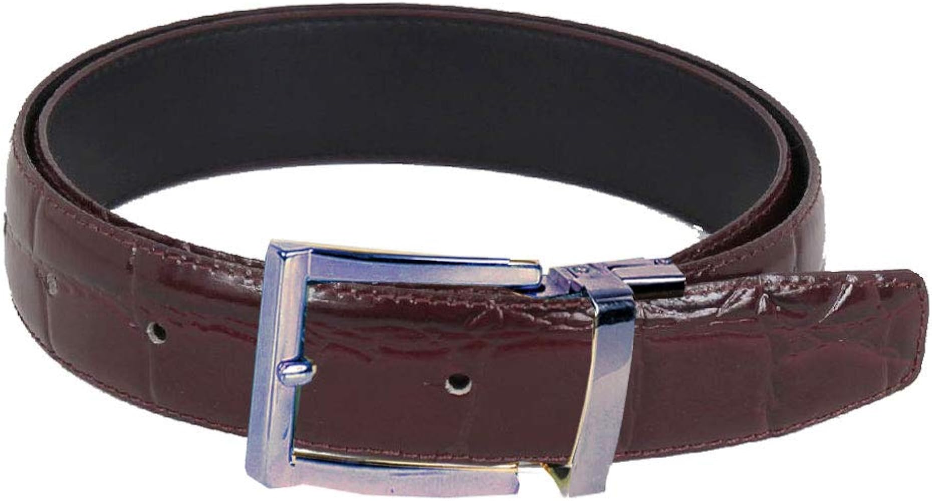 faux crocodile belt