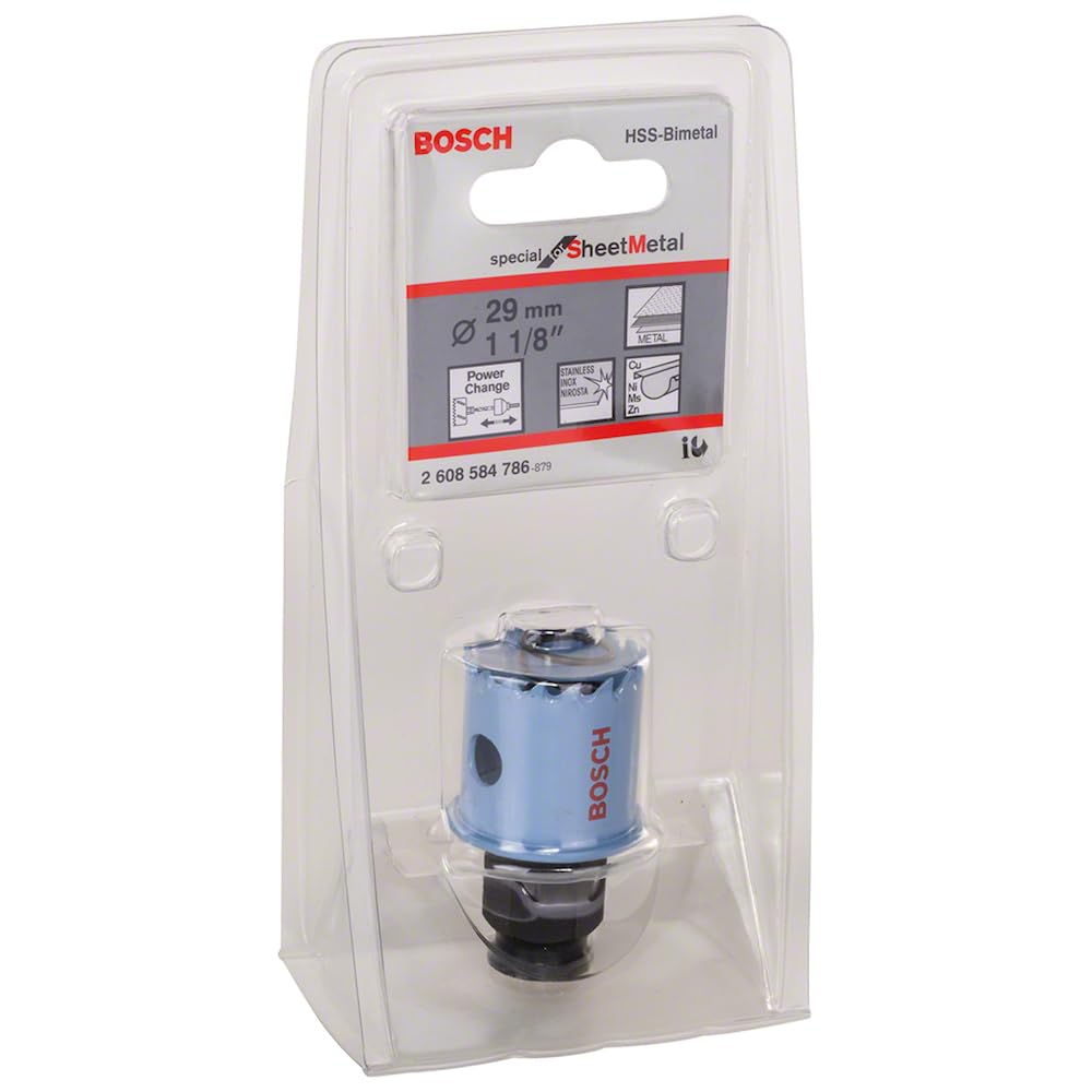Bosch Professional Hole Saw Special for Sheet Metal (for Stainless and Steel Sheets, Ø 29 mm, Accessories for Drills) — image 1
