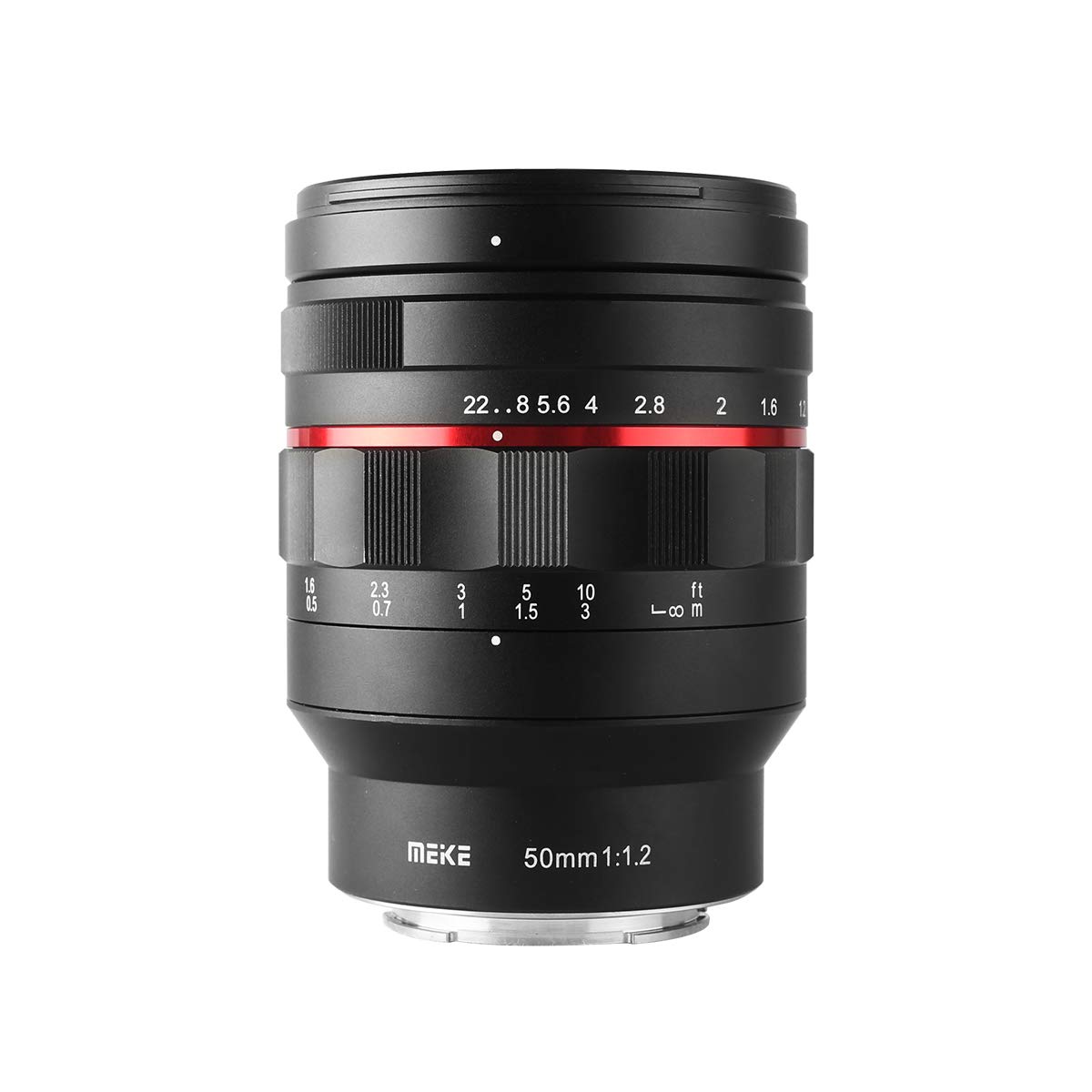 MEKE 50mm F1.2 Large Aperture Full Frame Manual Focus Lens for Sony E Mount Cameras