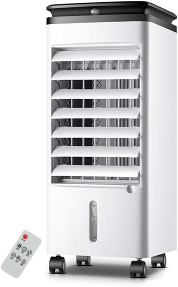 Ultra Quiet Digital Tower Fan,Oscillating Tower Fan 21”, 65W White Electric Slim Cooling Fan 3 Speeds, Home/Office Cooling Fan with Casters