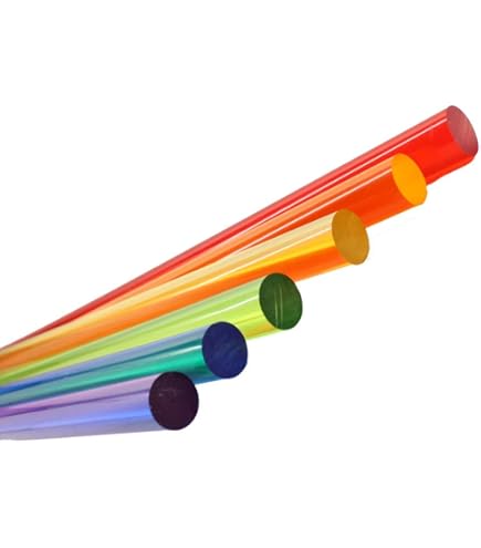 Blue Acrylic Lucite Rod Dowel - 1 Inch X 24 Inch - | Ubuy 10 thumbnail image