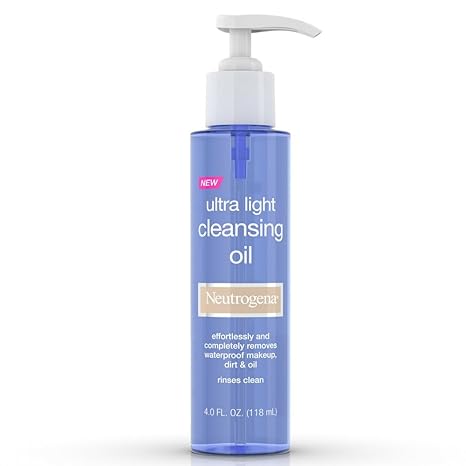 neutrogena ultra light cleansing oil