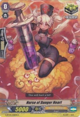 Cardfight!! Vanguard TCG - Nurse of Danger Heart (G-BT04/058EN) - G Booster Set 4: Soul Strike Against The Supreme
