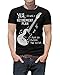 6TN My Guitar is My Retirement Plan T Shirt (Black,XL)