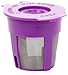 PureWater Filters Reusable Filter Capsule Pod for Keurig Single Serve Brewer Models K200 K250 K300 K350 K400 K500 K525 K550 K560