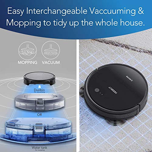 ECOVACS DEEBOT 661 Robot Vacuum, Black Pricepulse