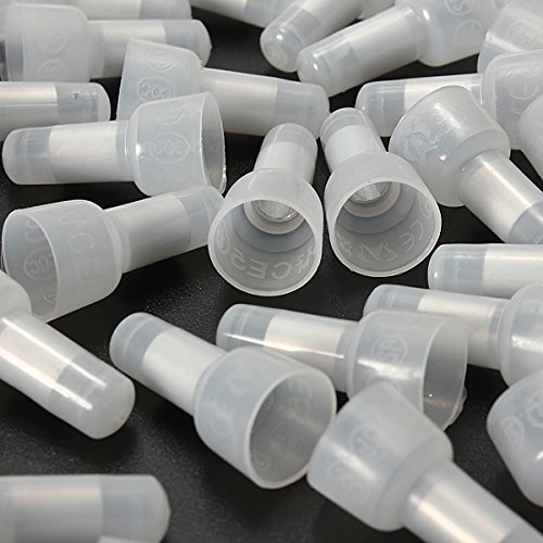 200pcs AWG Wire Connector Terminal 22-16 16-14 12-10 Closed End Crimp