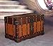 Vintiquewise(TM Antique Style Steamer Trunk