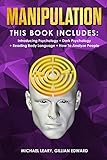 Manipulation: 4 BOOKS IN 1 - Introducing Psychology, Dark Psychology, Reading Body Language, How To by