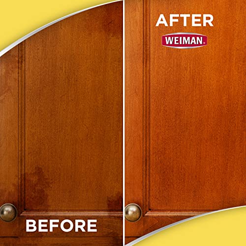 Weiman Wood Cleaner and Polish Wipes Clean, Polish & Protect Wood