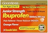 GoodSense Junior Strength Ibuprofen Pain Reliever/Fever Reducer Tablets, 100 mg, 24 Count (2)
