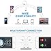 BXXGSFWHFS Bluetooth Headset Wireless Earbuds Sweatproof Sports Headphones with Charging Case Mini Size HD Stereo in-Ear Noise Canceling Earphones with Mic for Phone iOS Android Smart Phonesthumb 4