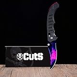 CutS Knives Flip Knife with Sharp Blade from Counter Strike:Global Offensive CS:GO Real Knives for Collection