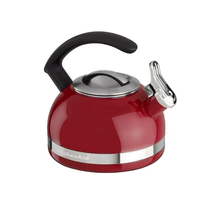 KitchenAid KTEN20CBER 2.0-Quart Kettle with C Handle and Trim Band - Empire Red