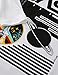 Ezcosplay Crew Neck Long Sleeve Letter Printed Shirt Graphic Tee Tops for Women