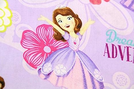 Amazon 50cm単位 ディズニー ソフィア Hero Princess 紫 Spr61790