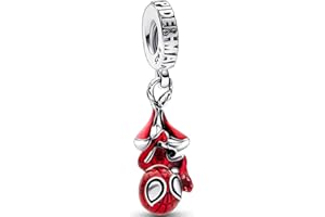 ZURWTCH Movable Teddy Bear Dangle Charm Fit Women Bracelet Necklaces Fashion Gifts 925 Sterling Silver DIY Jewelry