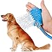 Pet Bathing/Grooming Tool - Scrubbing Shower Head Attachment For Dogs, Horses, Other Animals - Indoor Faucet, Shower, and Garden Hose Compatible